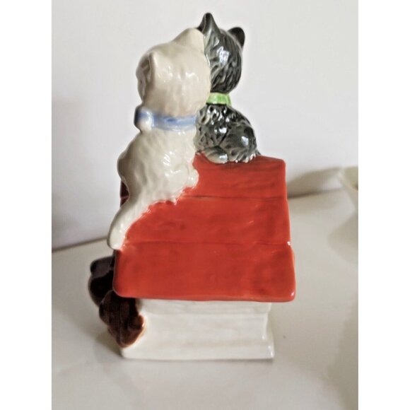 Rare Vintage Goebel Hummel Naughty Cats/Sleeping Dog Coin Bank 6.5" Tall 1950's - Picture 3 of 13